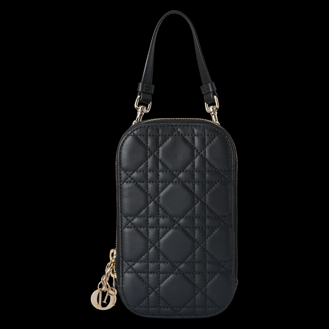 CHRISTIAN DIOR(USED)디올 까나쥬 폰 홀더 크로스백